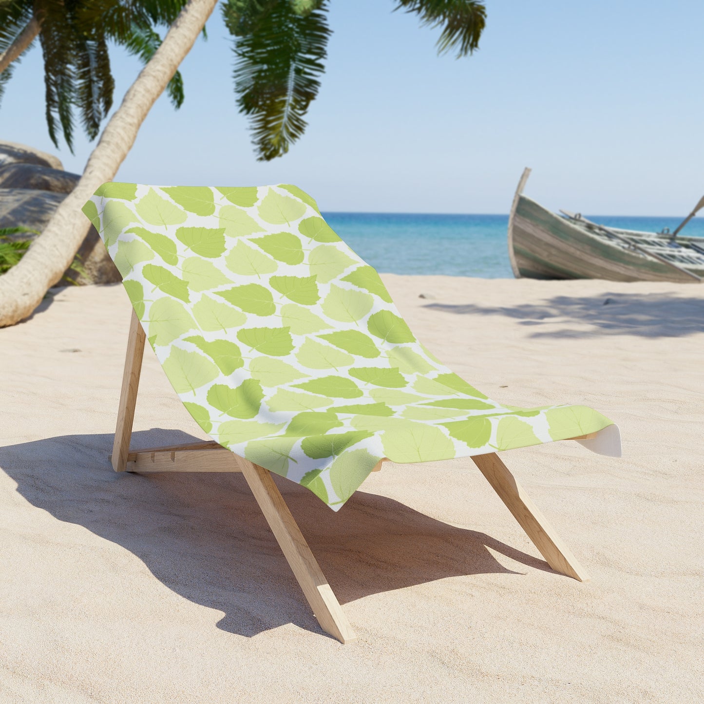 Birch Leaves - Botanical Towel for Summer Relaxation