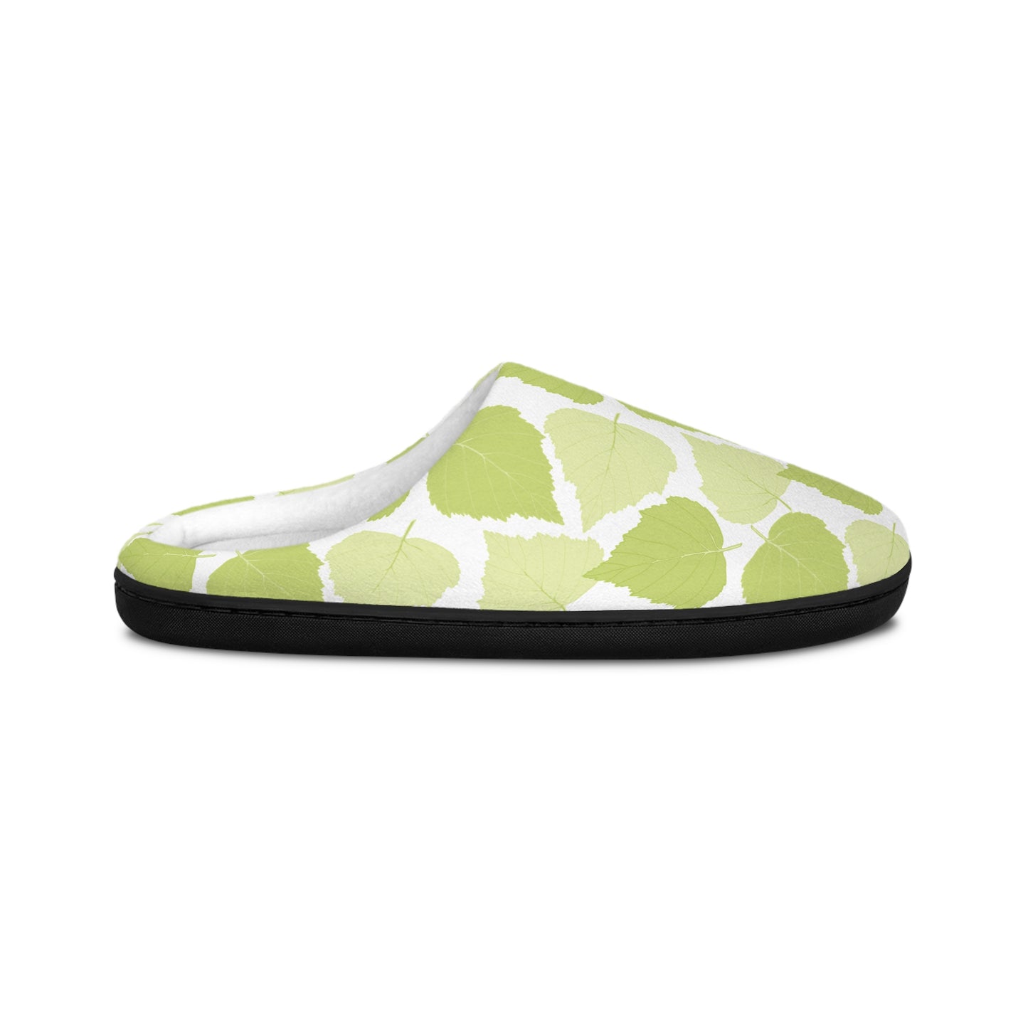 Birch Leaves - Botanical Print Slippers - Cozy Comfort for Home