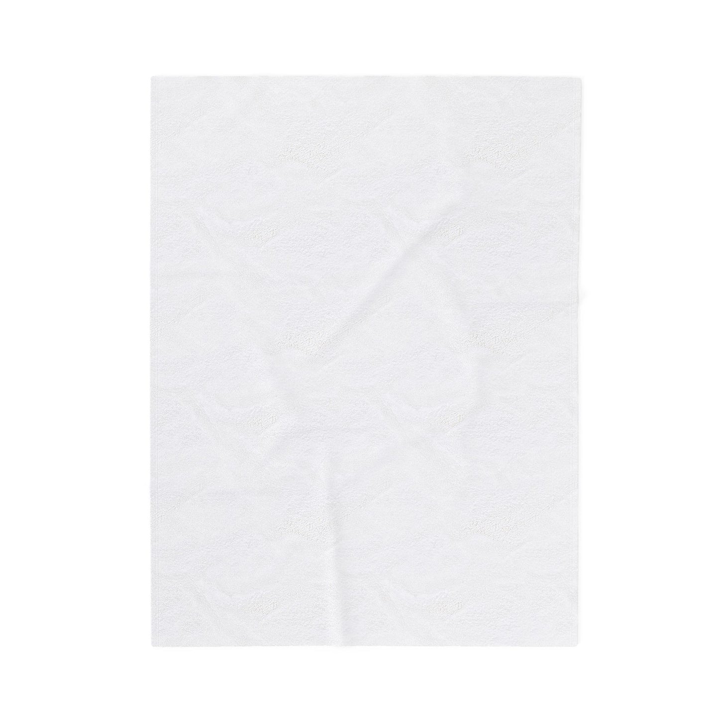 Velveteen Blanket - Dandelion Minimalist Black and White Pattern