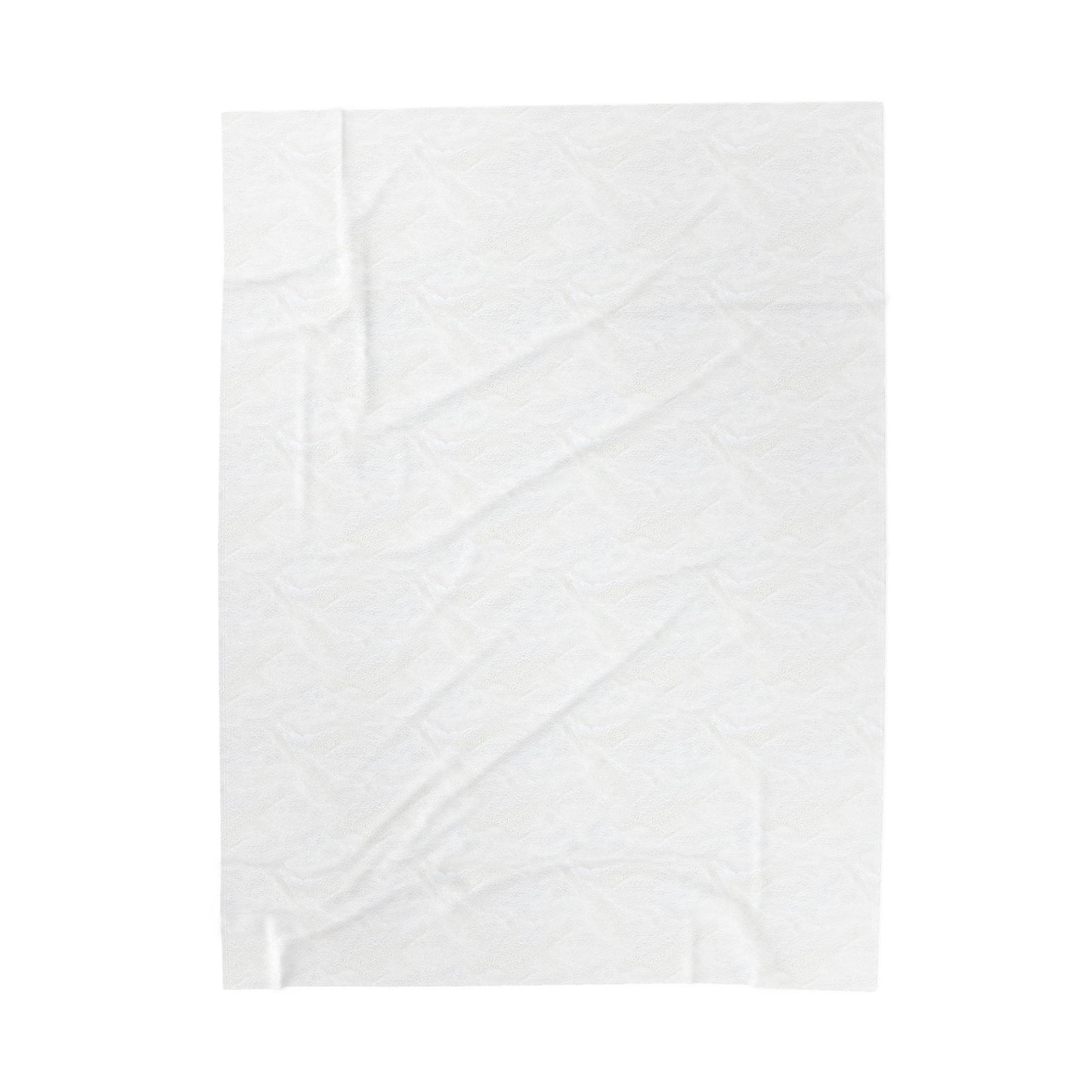 Velveteen Blanket - Dandelion Minimalist Black and White Pattern