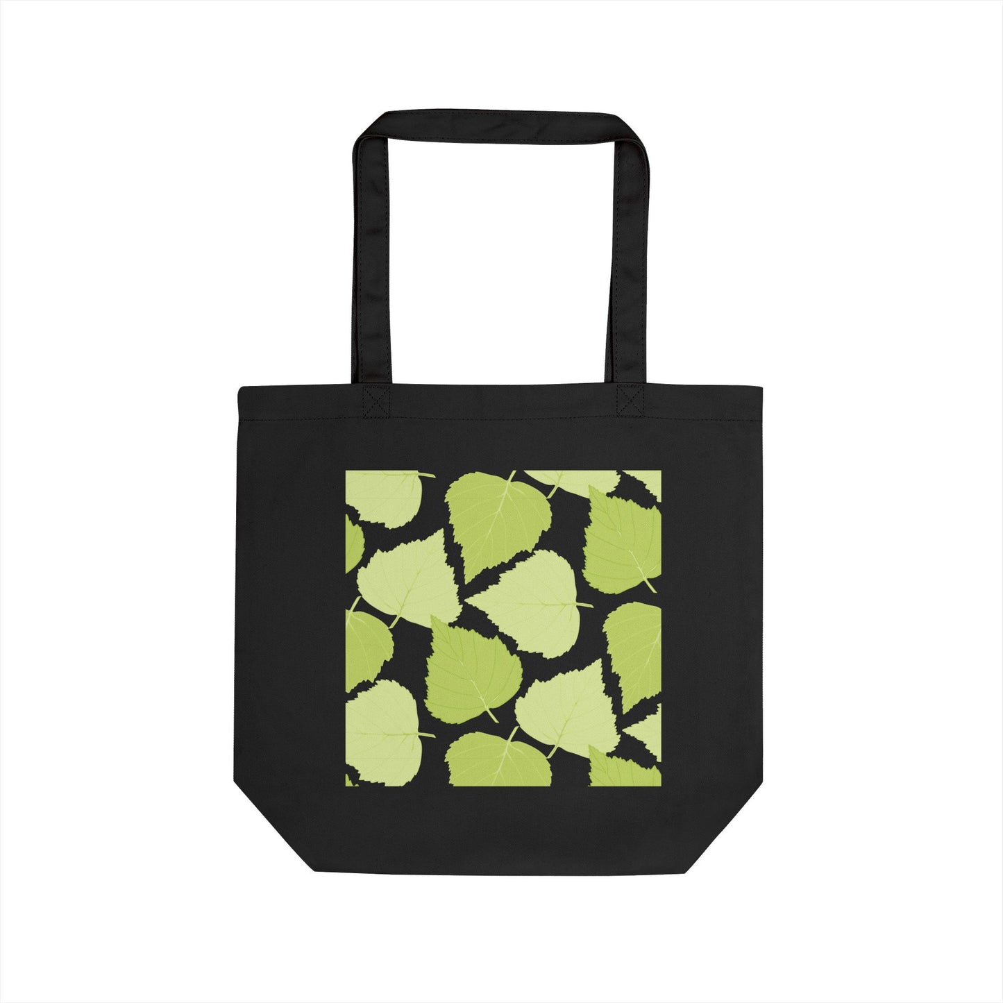 Eco-Friendly Leaf Pattern Tote Bag | Reusable Shopping Bag for Sustainability Lovers