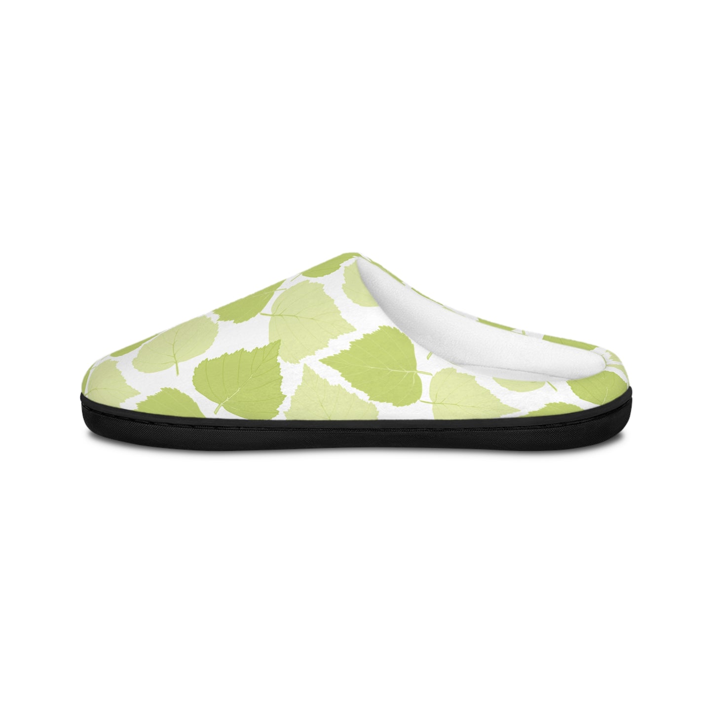 Birch Leaves - Botanical Print Slippers - Cozy Comfort for Home