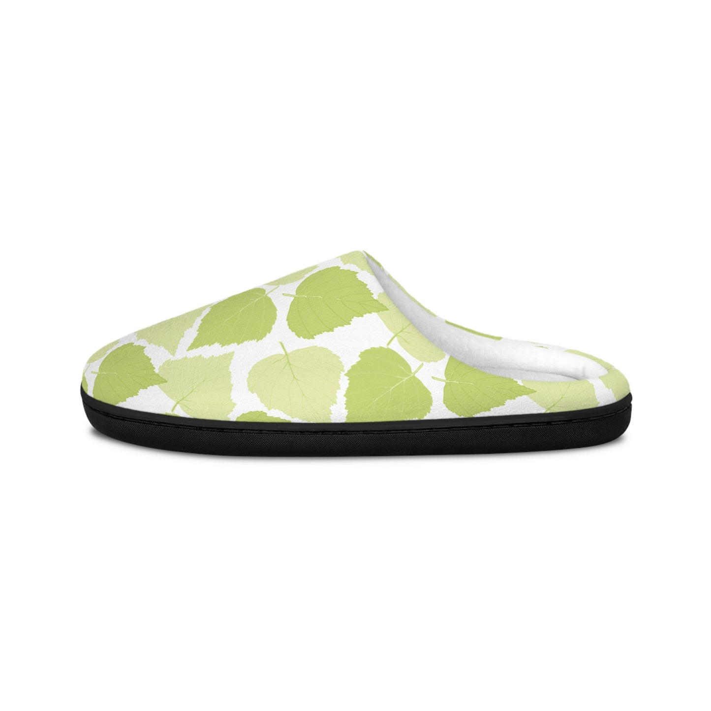 Birch Leaves - Botanical Print Slippers - Cozy Comfort for Home