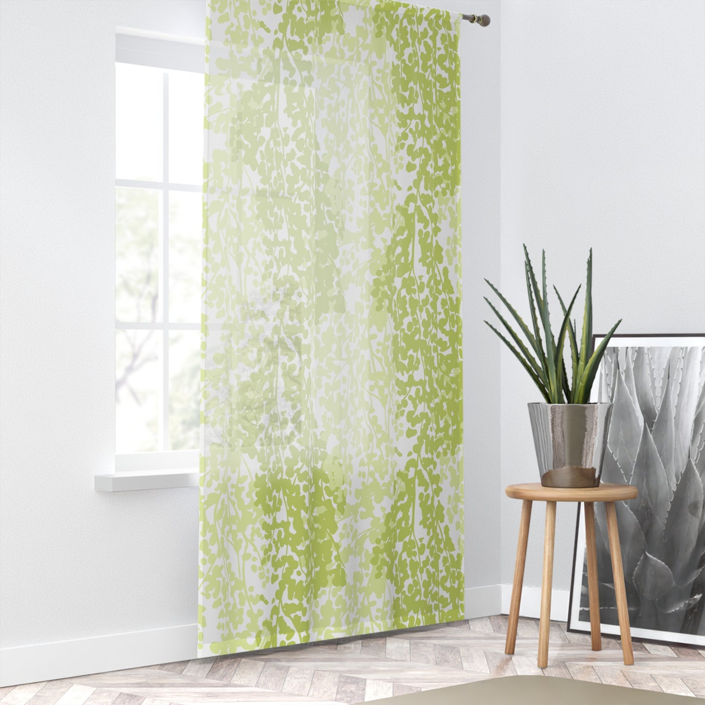 Sheer Window Curtain