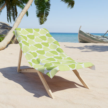 Birch Leaves - Botanical Towel for Summer Relaxation