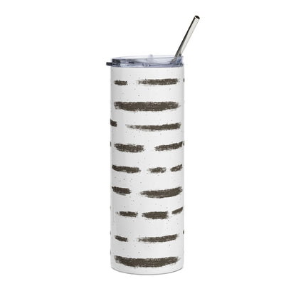 Eco-Friendly Floral Stainless Steel Tumbler | 20oz Travel Mug for On-the-Go Refreshments