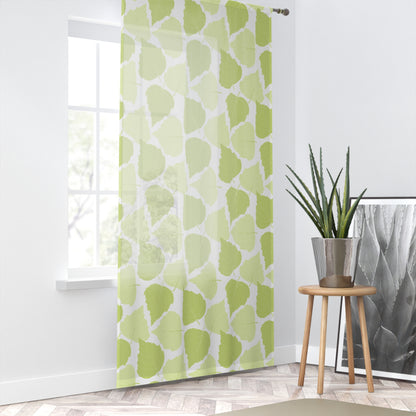 Birch Leaves - Window Curtain